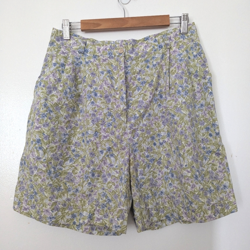 Laura Ashley Floral Shorts M